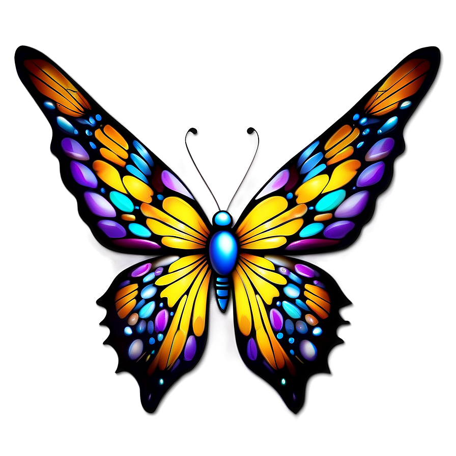 Butterfly Tattoos Png 05232024