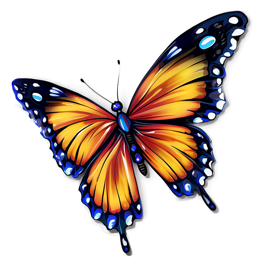 Butterfly Tranquility Png Uci