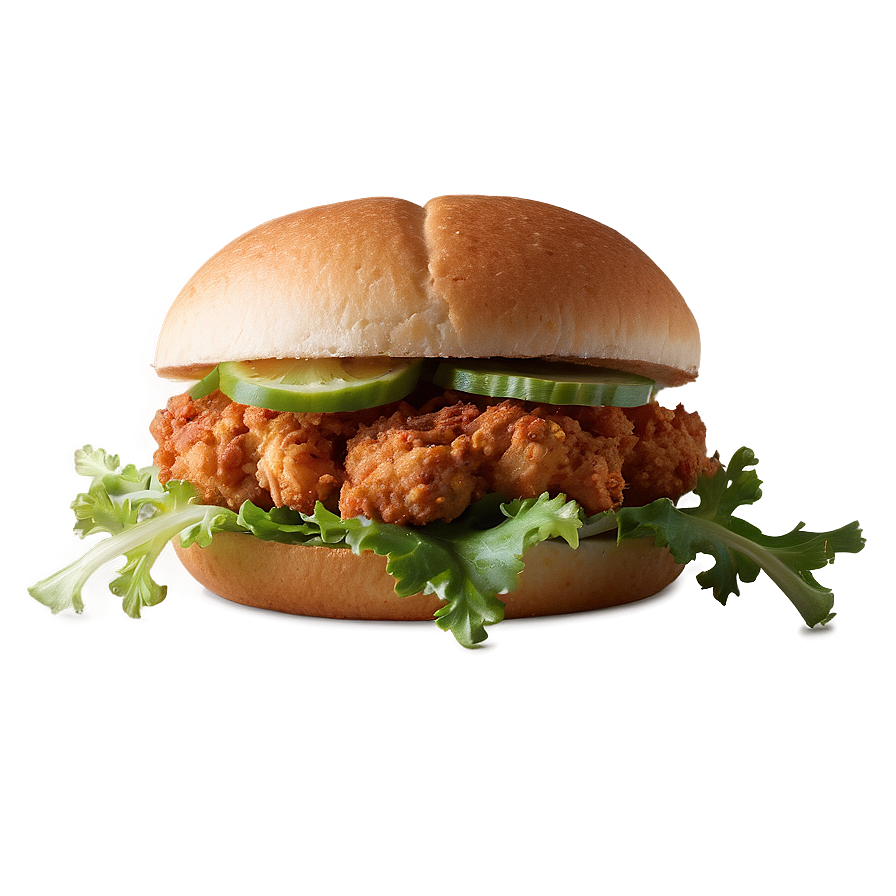 Buttermilk Fried Chicken Sandwich Png 06132024