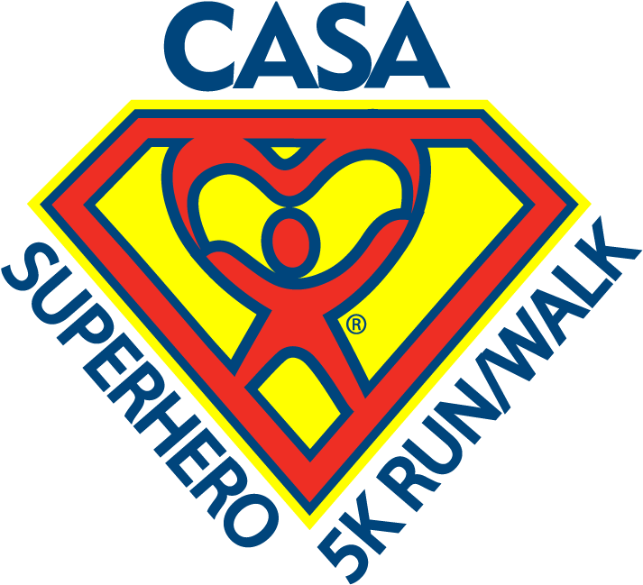 C A S A Superhero5 K Run Walk Logo