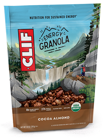 C L I F Energy Granola Cocoa Almond Package