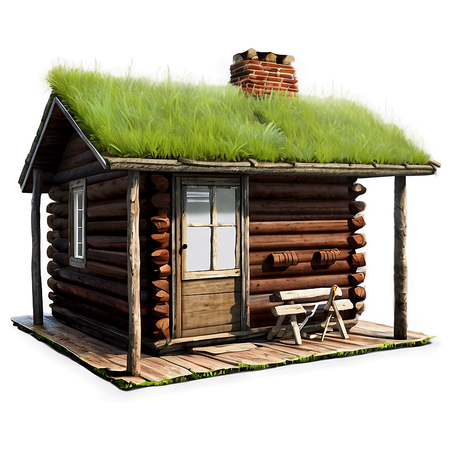 Cabin In A Clearing Png Pbv31