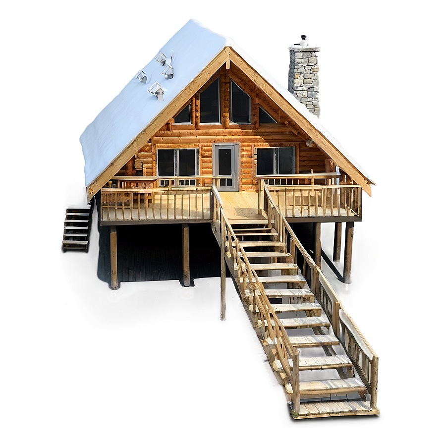 Cabin With Wraparound Deck Png 55