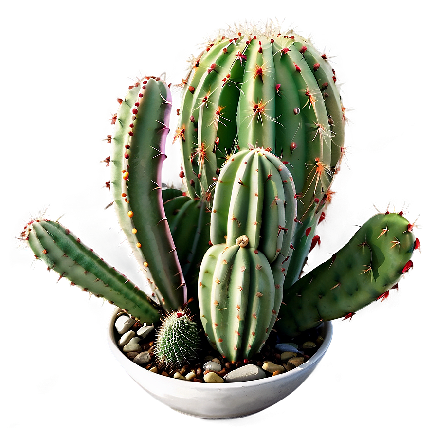 Cactus Arrangement Png 2