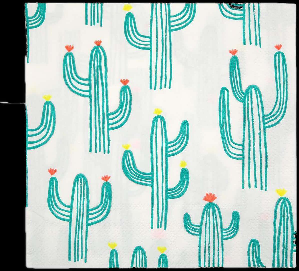 Cactus Pattern Napkin