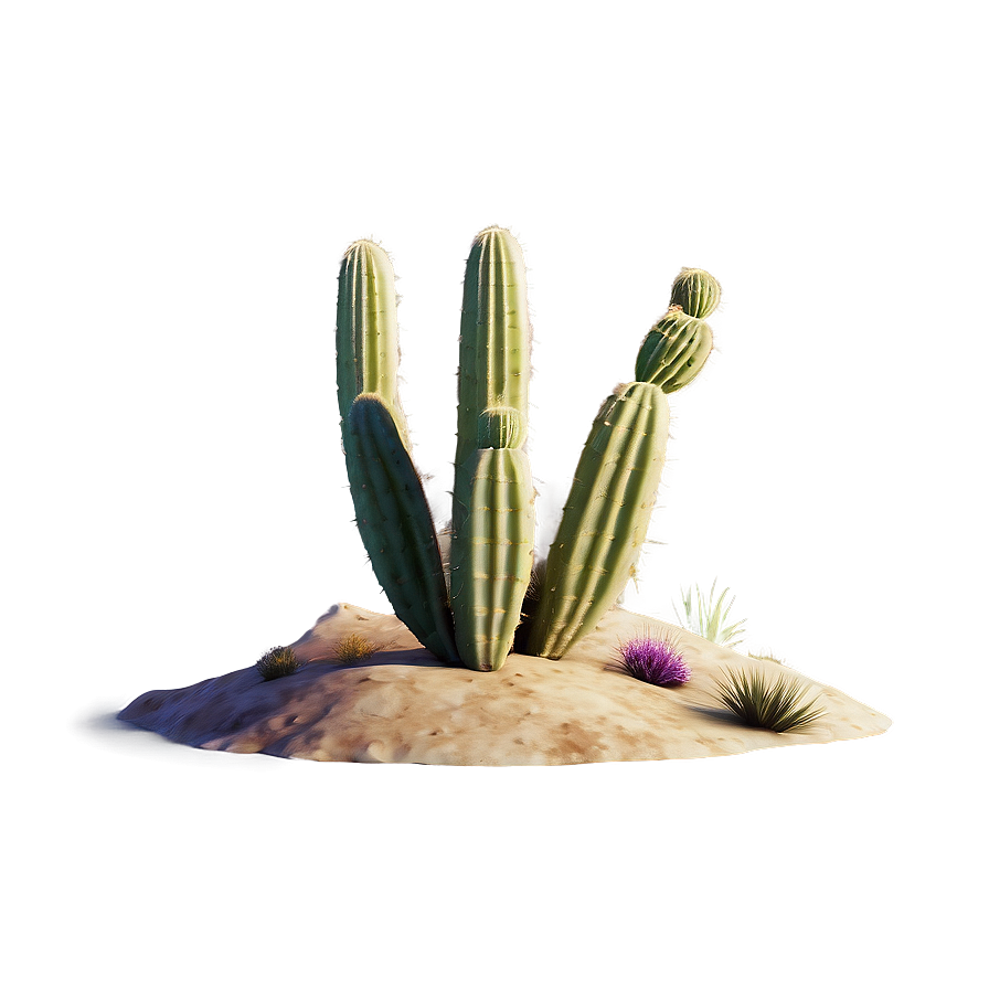 Cactus Scene Png 05032024