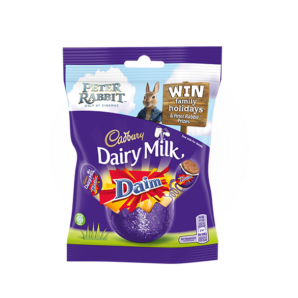 Cadbury Dairy Milk Daim Easter Egg Promotion