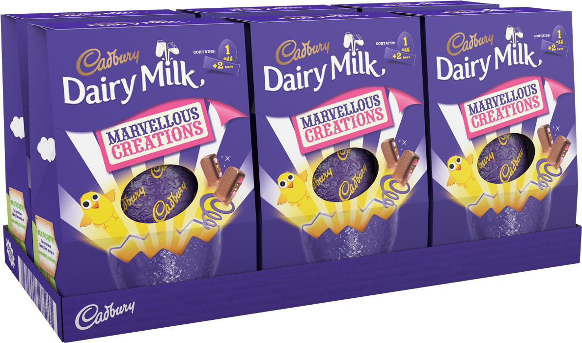 Cadbury Dairy Milk Marvellous Creations Packaging