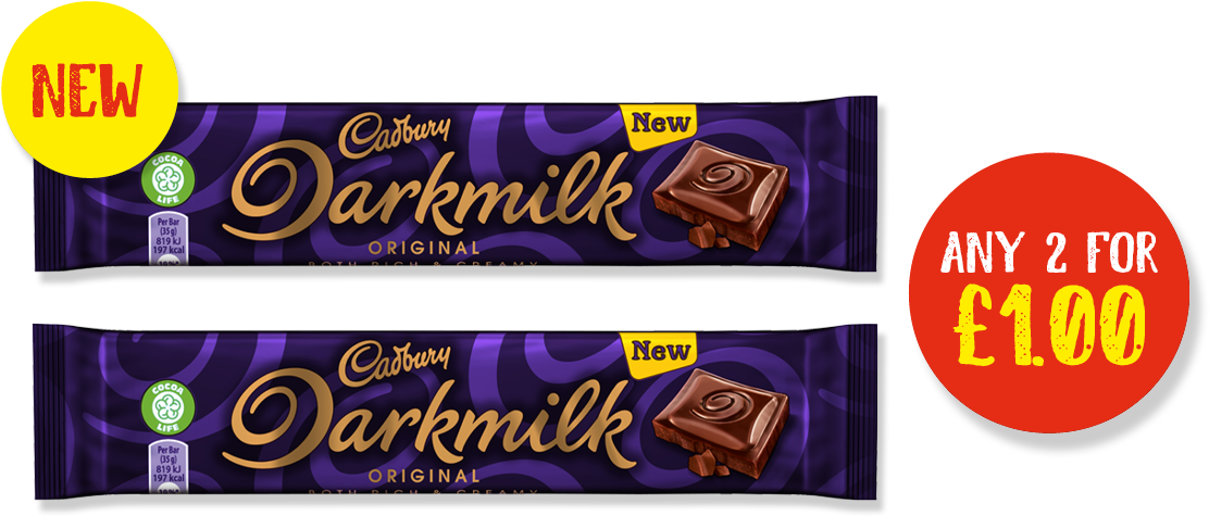 Cadbury Darkmilk Chocolate Promotion