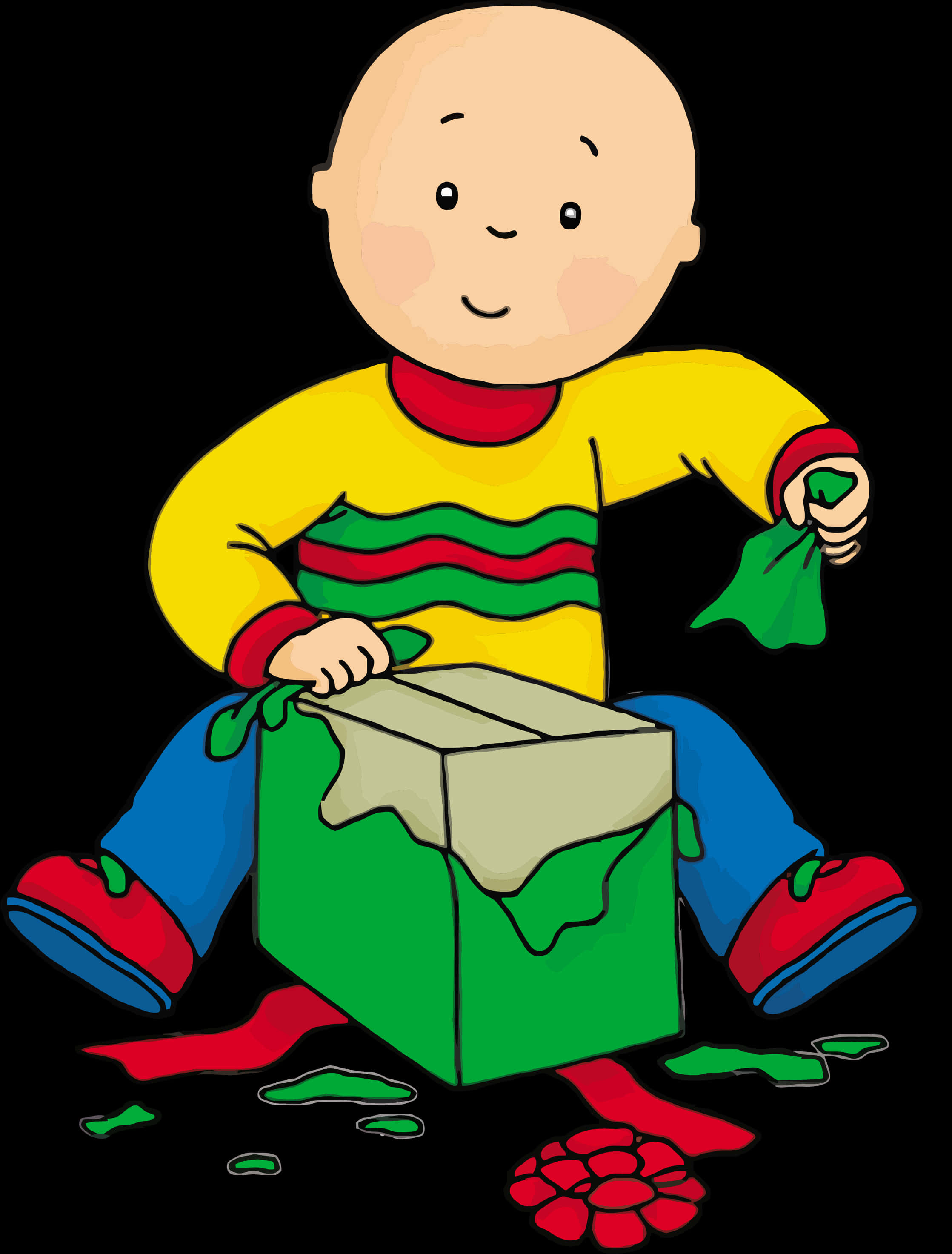 Caillou Opening Gift