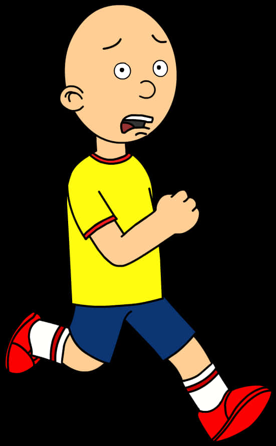 Caillou Running Scared