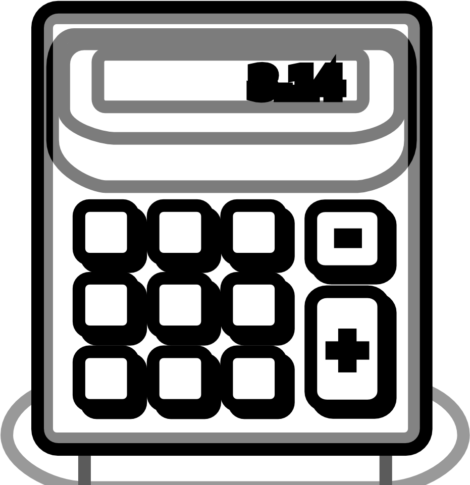 Calculator Icon Graphic