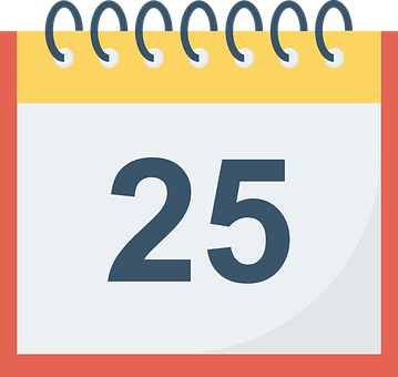 Calendar Icon Date25