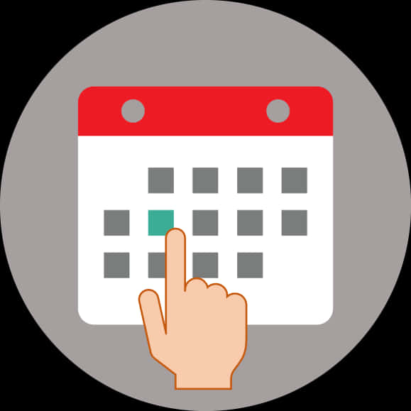 Calendar Icon Selecting Date