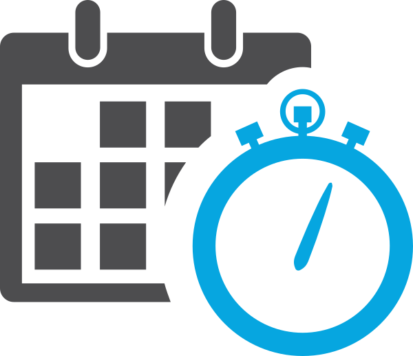 Calendar Stopwatch Icon