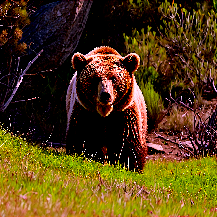 California Bear In Nature Png 06262024