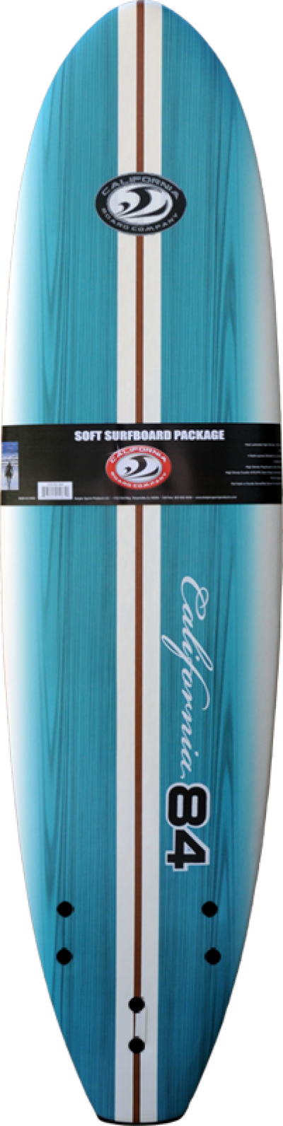 California84 Soft Surfboard Package