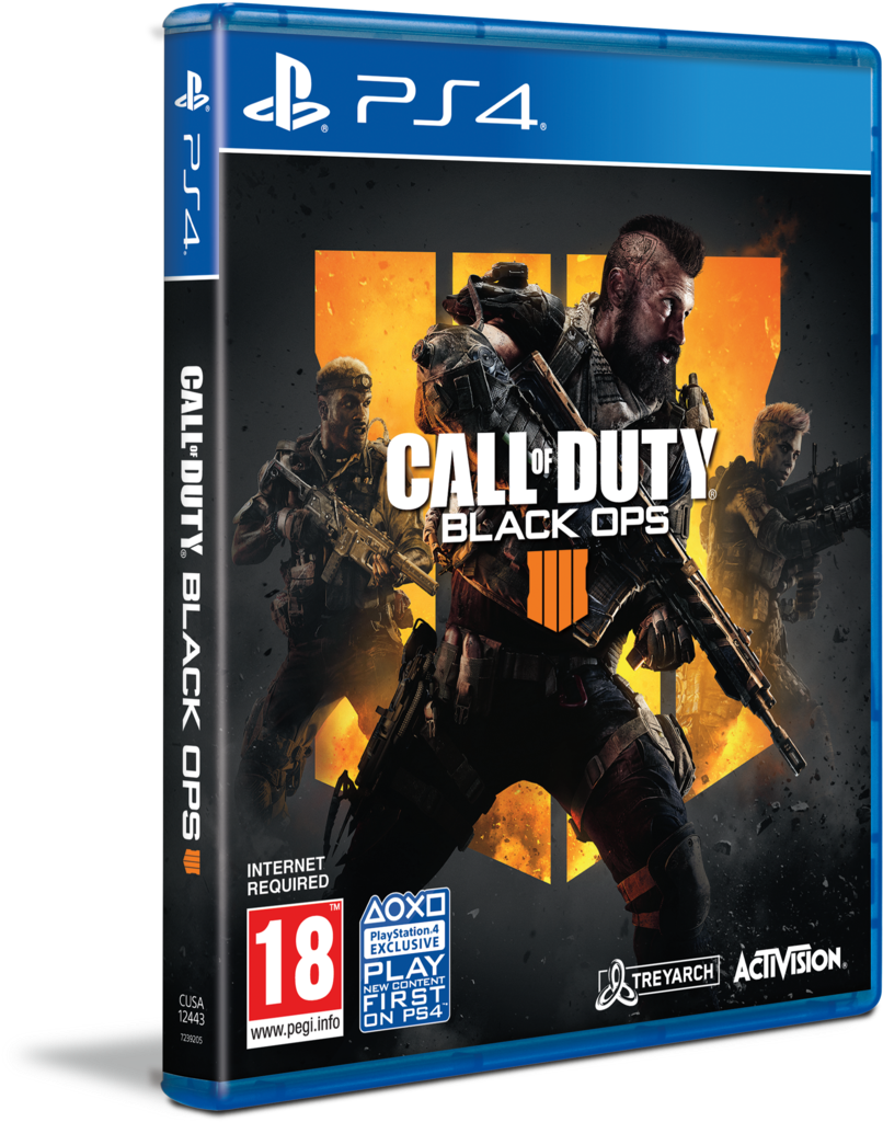 Callof Duty Black Ops4 P S4 Game Cover