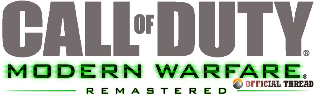 Callof Duty Modern Warfare Remastered Logo