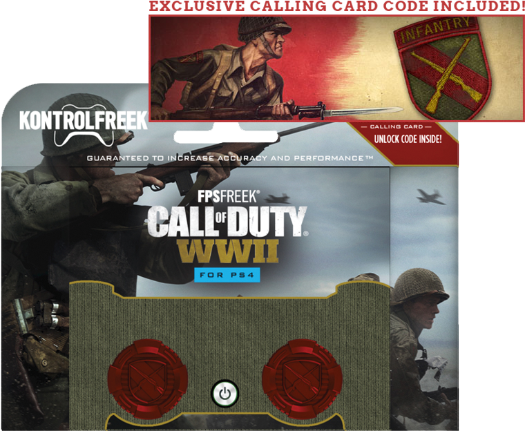 Callof Duty W W I I Kontrol Freek Packaging