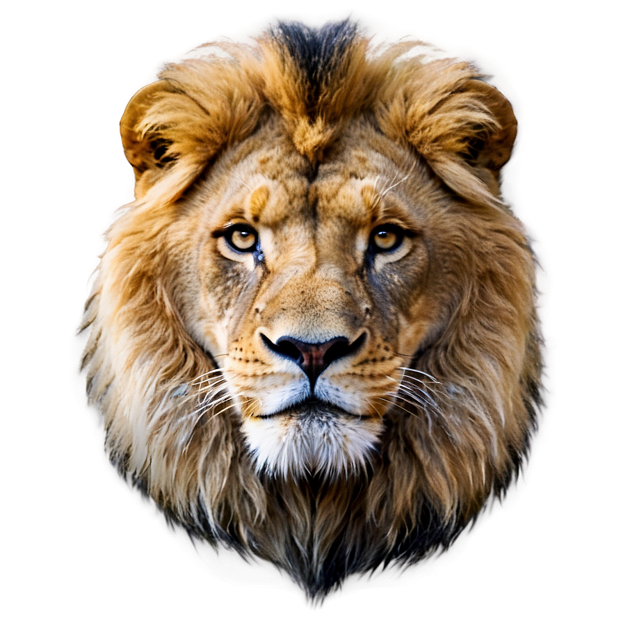 Calm Lion Face Png Msf