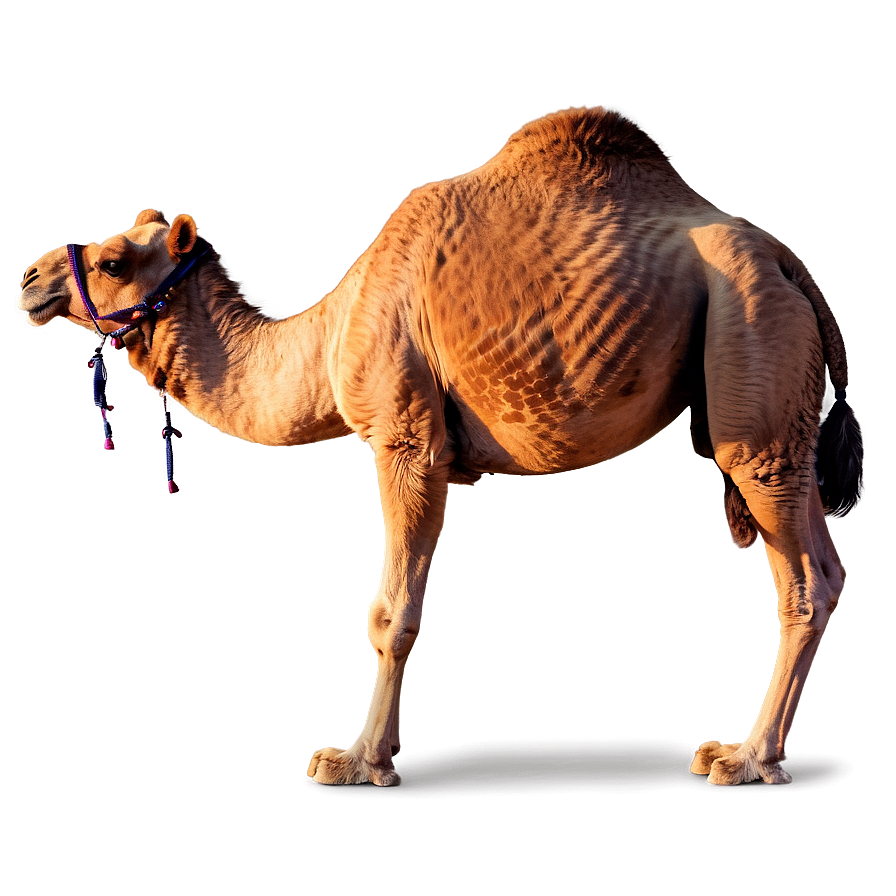 Camel With Sunset Background Png 05212024