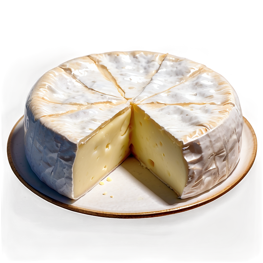 Camembert Cheese Wheel Png 06212024