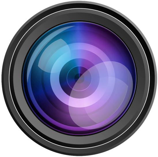 Camera Lens Close Up Graphic