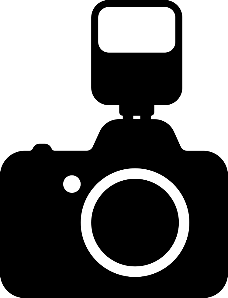 Camerawith External Flash Icon