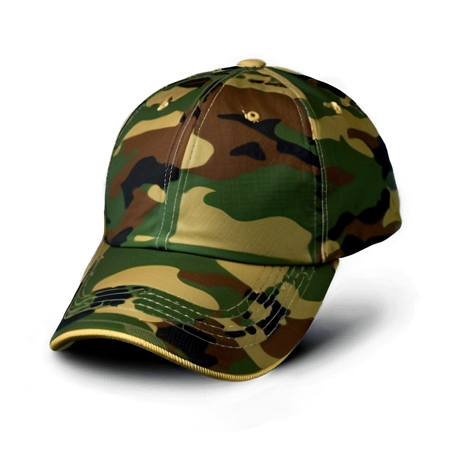 Camo Baseball Cap Png 10