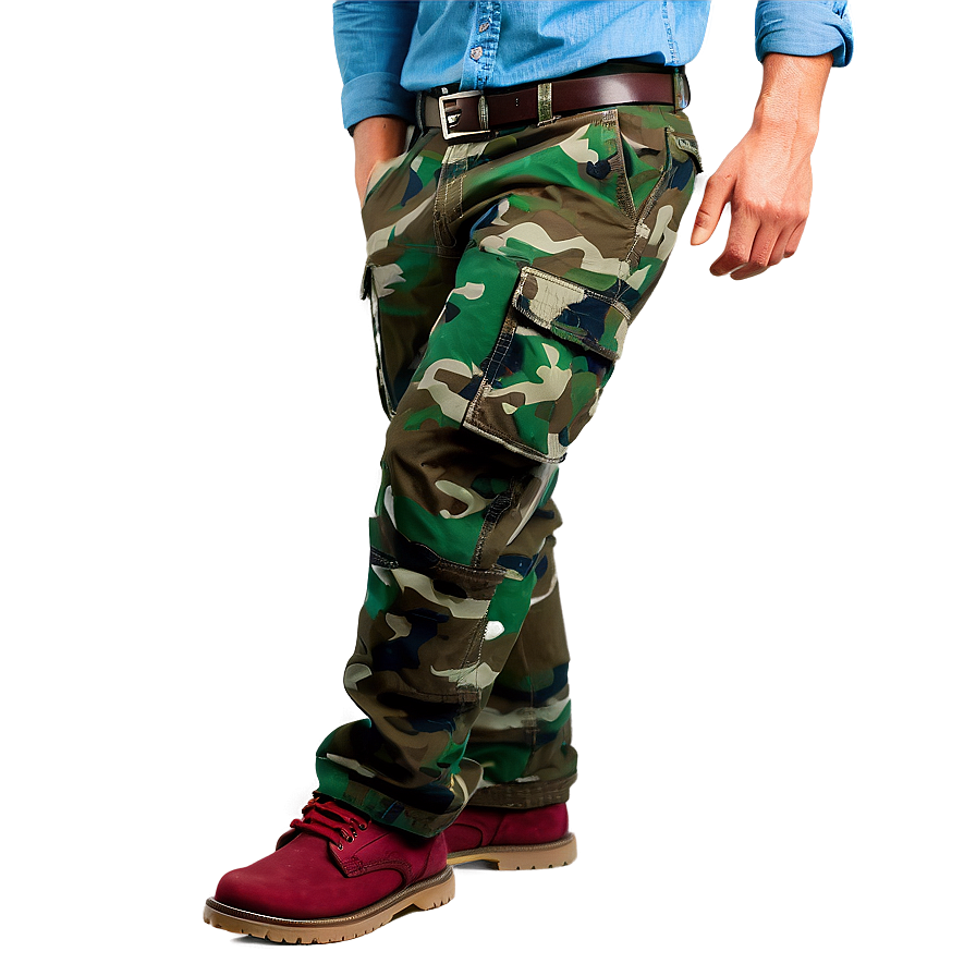 Camo Cargo Pants Png Lhr