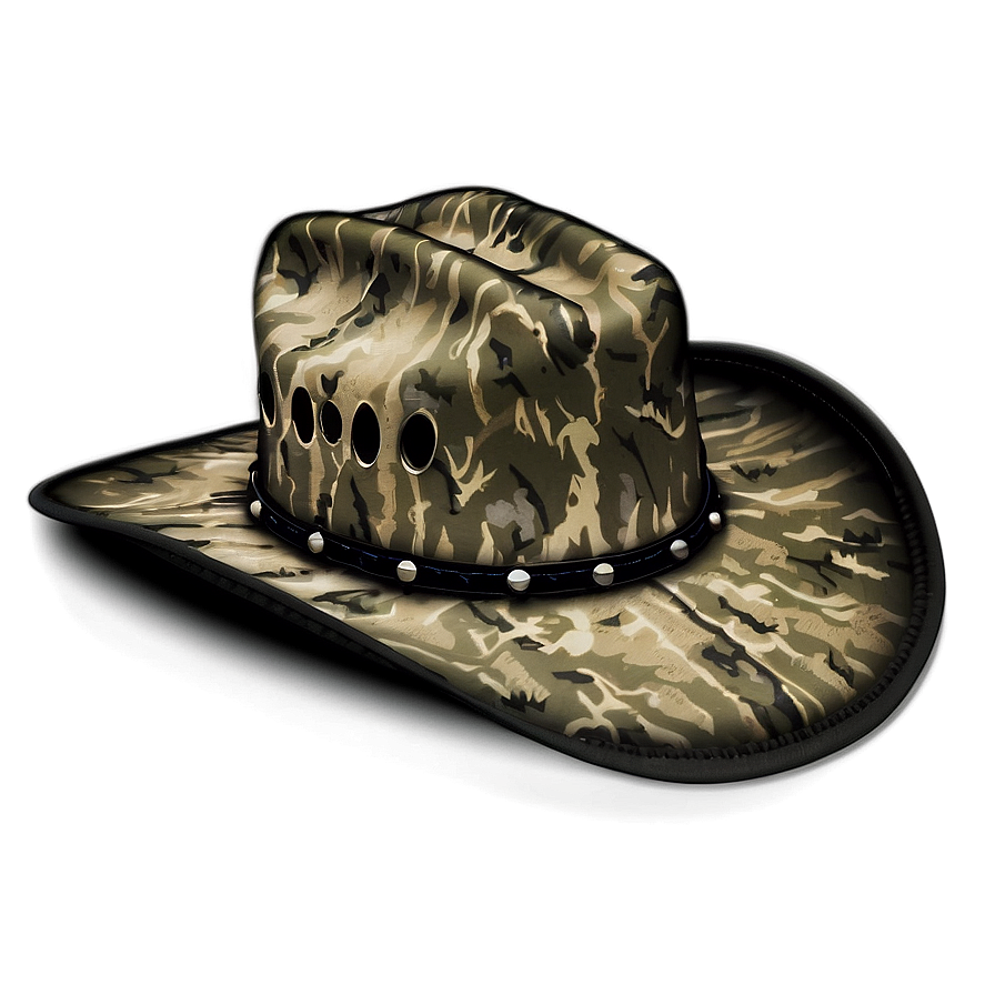 Camo Cowgirl Hat Png Jol