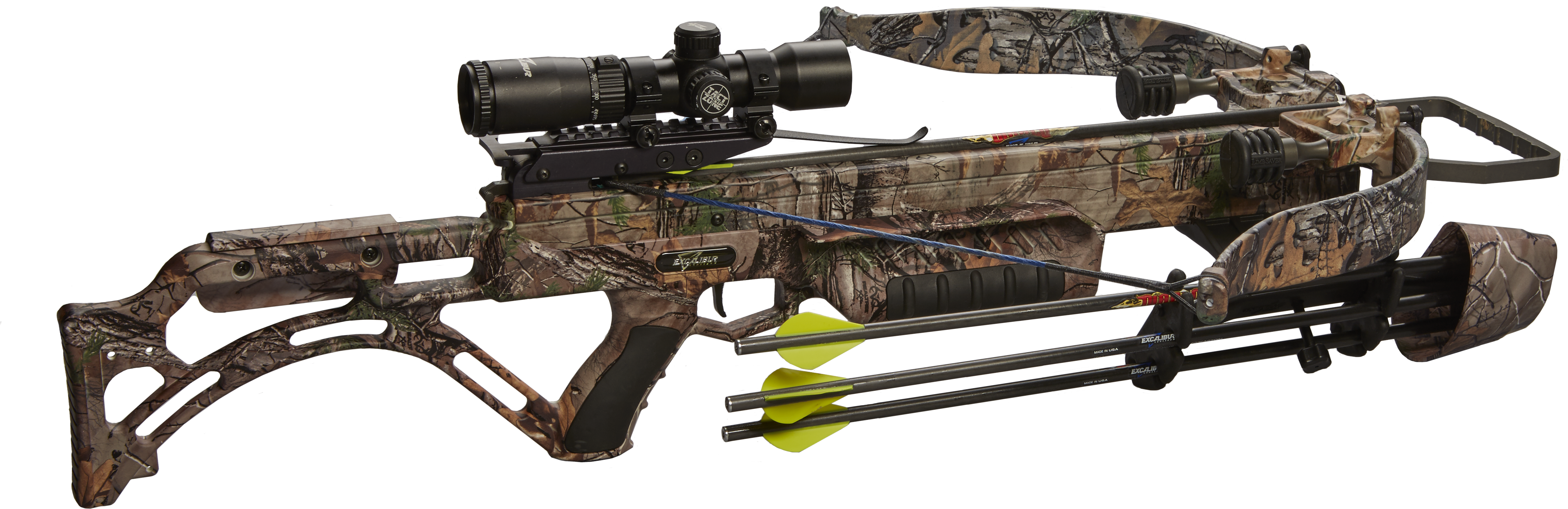 Camo Crossbowwith Scopeand Arrows