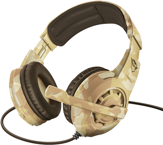 Camo Gaming Headset Product Image