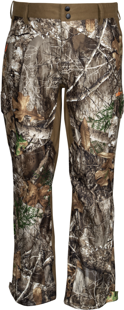 Camo Hunting Pants Front View