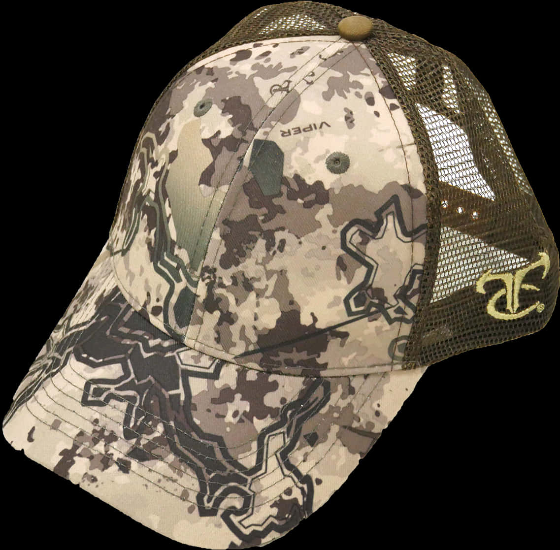 Camo Mesh Baseball Cap