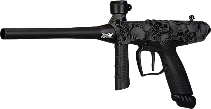 Camo Paintball Marker Profile