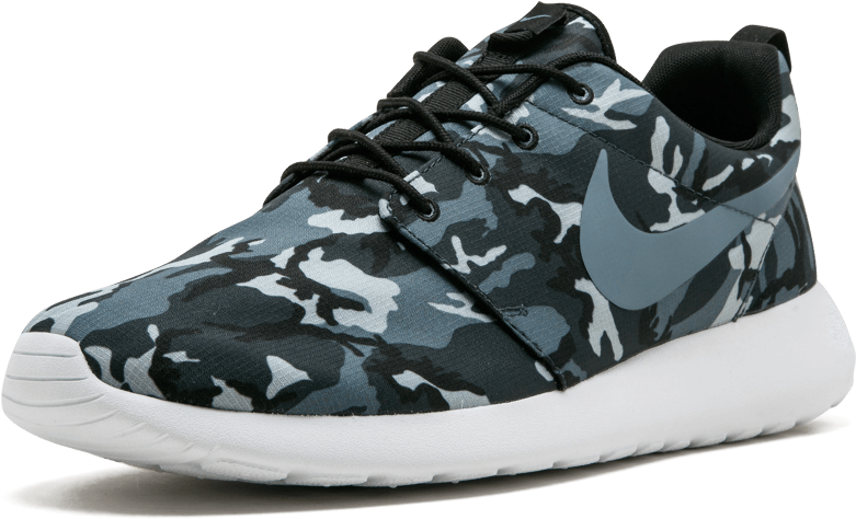 Camo Print Nike Running Shoe