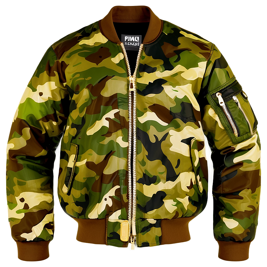 Camouflage Bomber Jacket Png 58