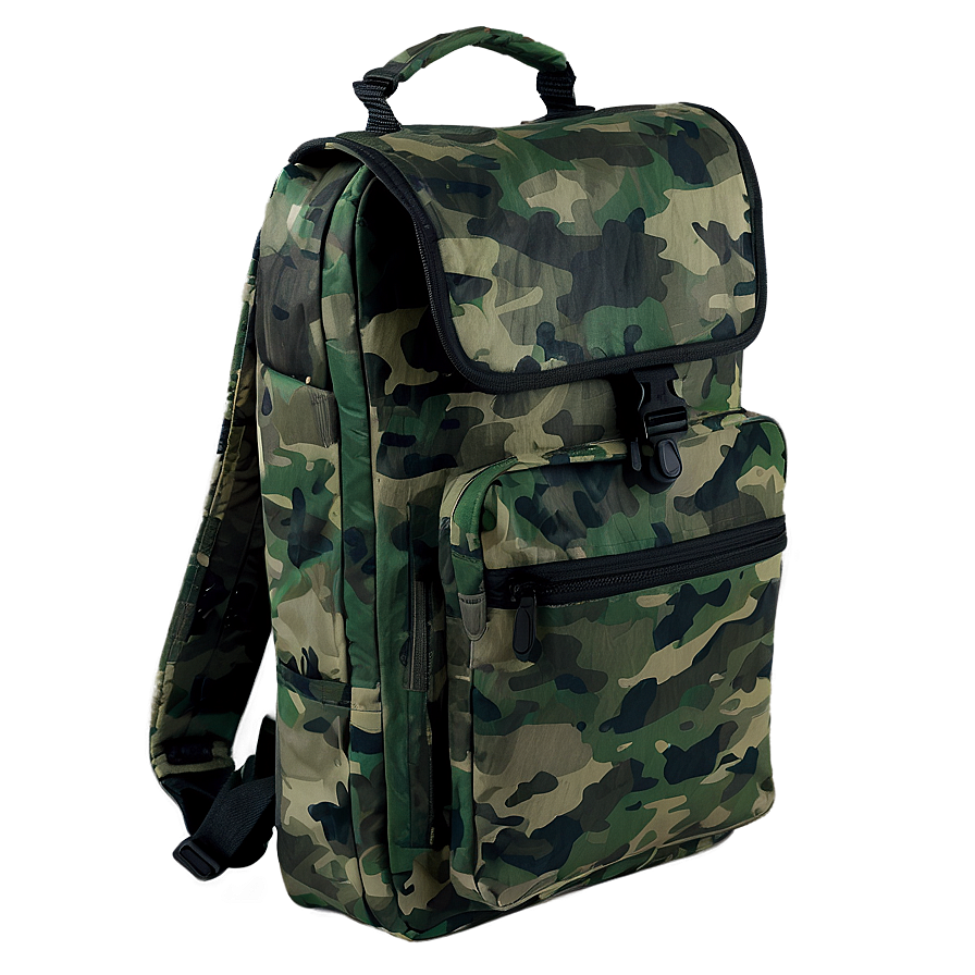 Camouflage Book Bag Military Png Hxx