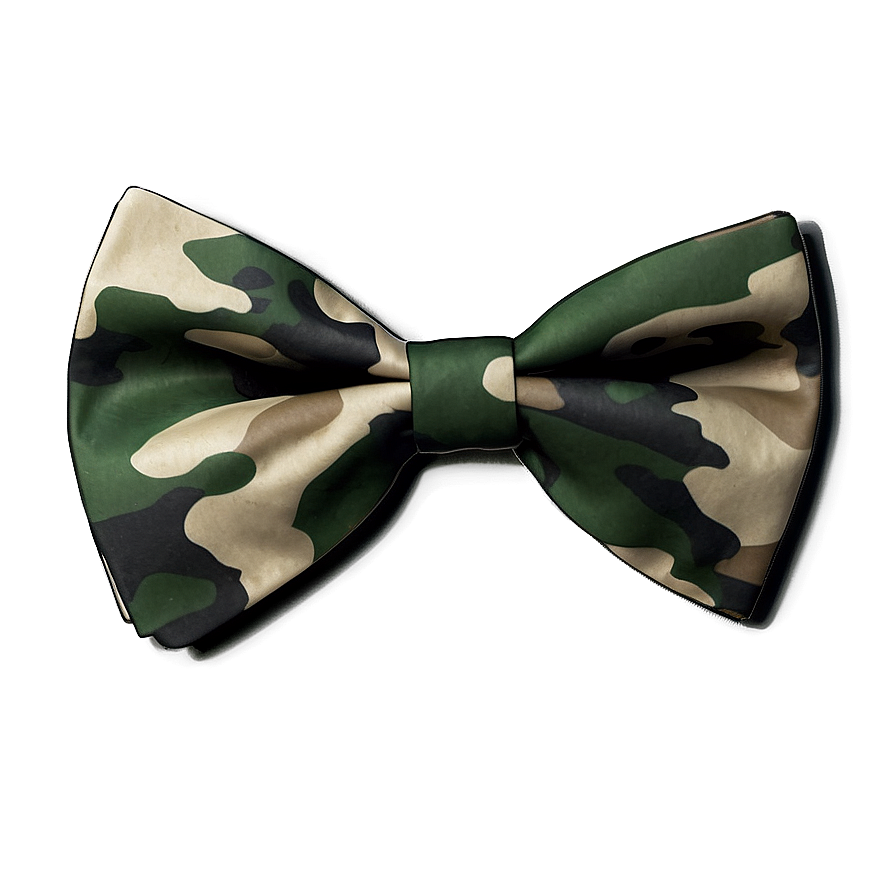 Camouflage Bow Tie Png 24