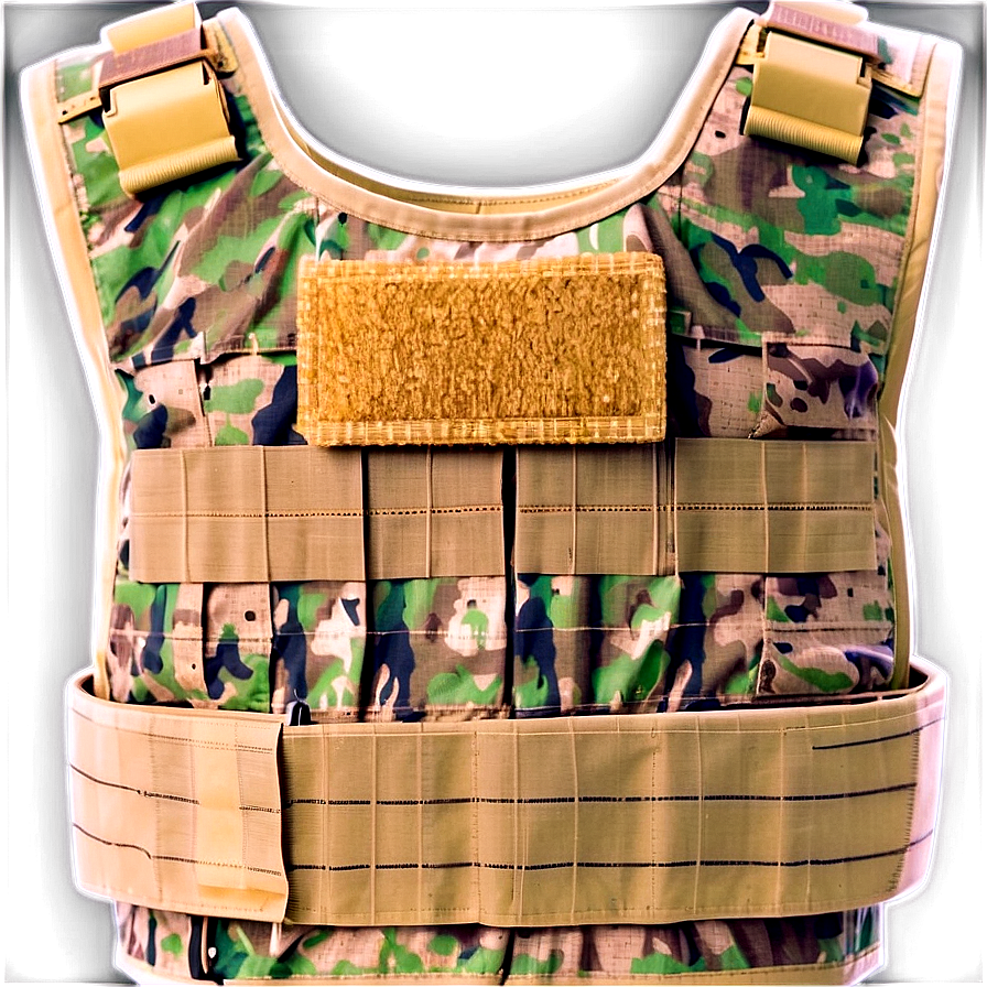 Camouflage Bulletproof Vest Png Sym