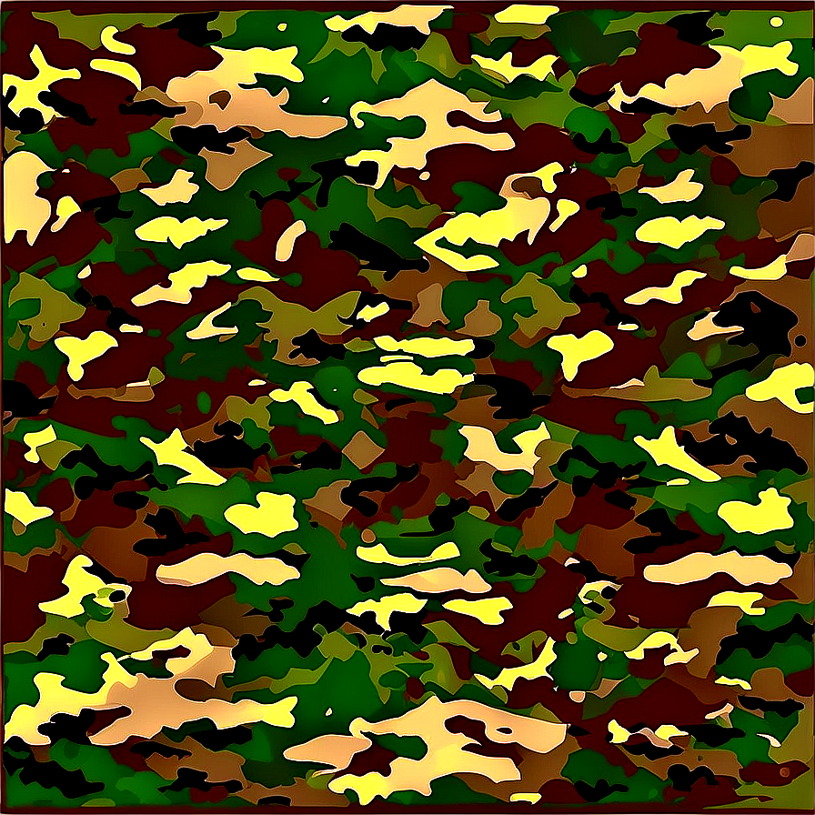 Camouflage Pattern Design Png 06282024