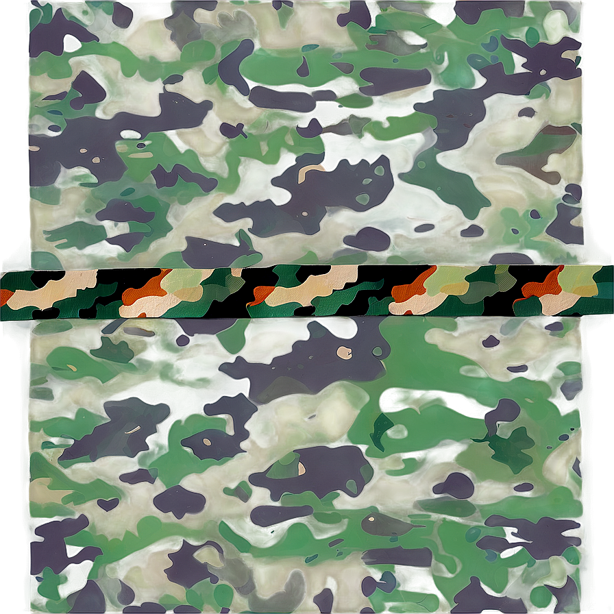 Camouflage Ribbon Png 52