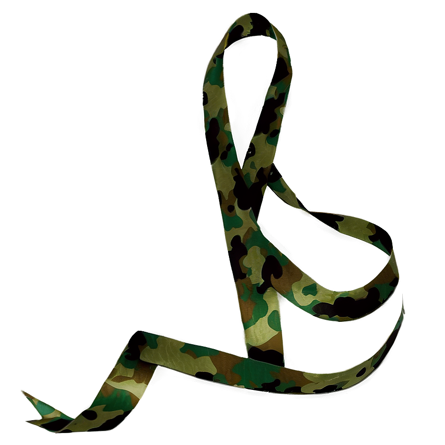 Camouflage Ribbon Png 94