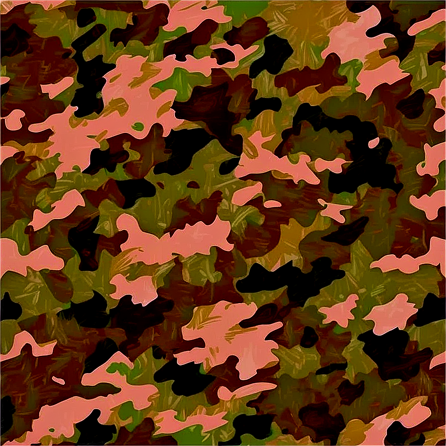 Camouflage Seamless Pattern Png Ttw