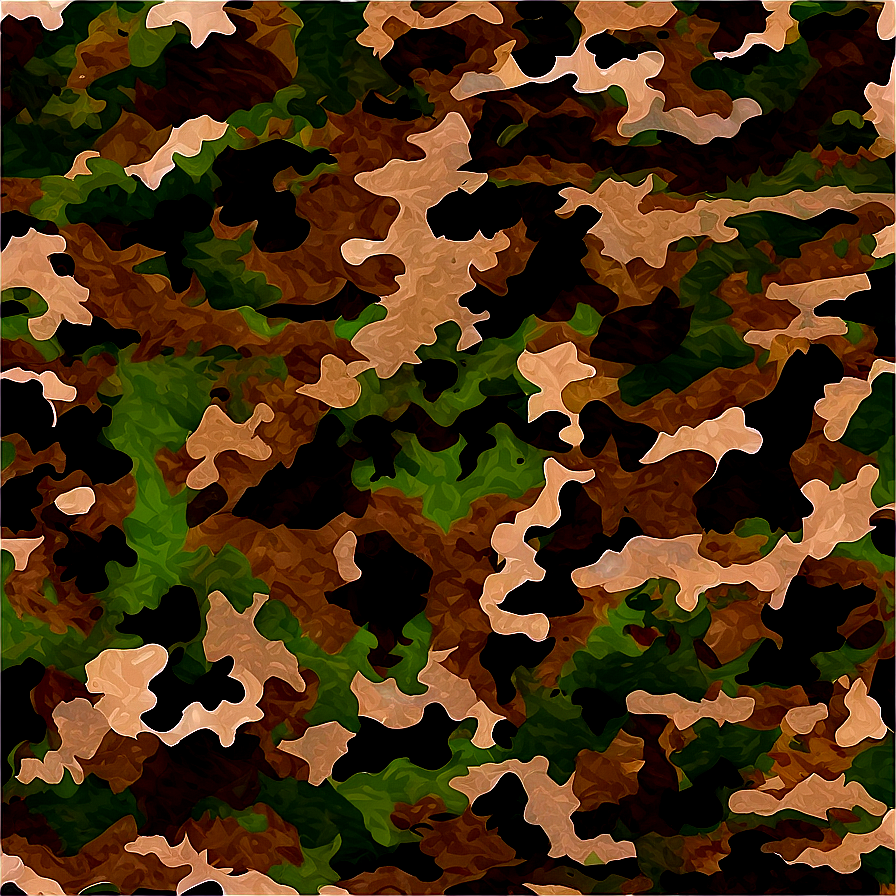 Camouflage Seamless Pattern Png Ual75