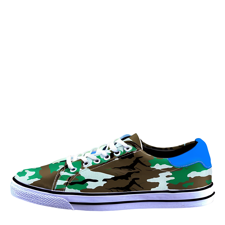 Camouflage Sneakers Png Vkx