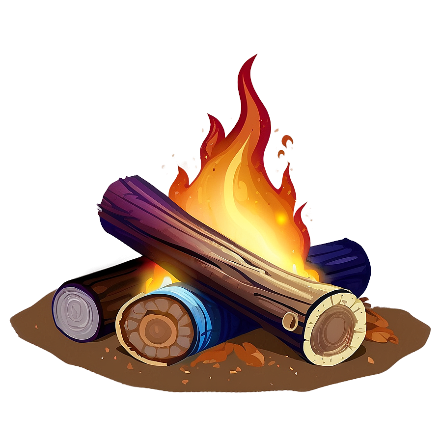 Campfire In Desert Png Xvq