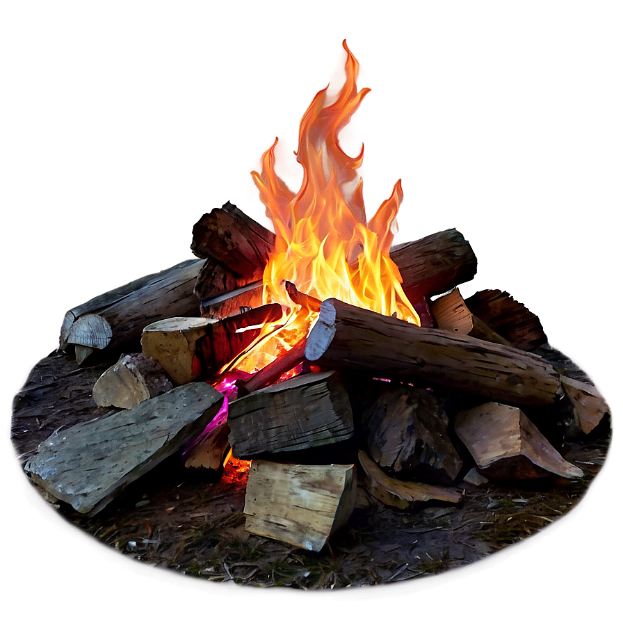 Campfire On Mountain Top Png Dsm